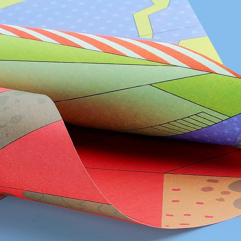 36 Pages  Children Creative Origami Paper Planes Folding DIY Parent-child Full Color Handicraft Toy Aircraft Educational Toy thumbnail 6