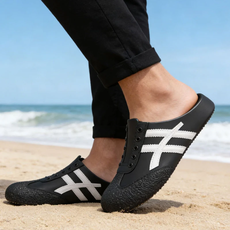 Fashion Design Eva Birken Slippers Women Lightweight Closed Toe Non Slip Beach Clogs Shoes Woman Soft Flat Sole Mules Slippers thumbnail 3