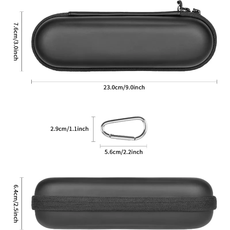 1pcs Portable EVA Storage Case For Electric Toothbrush Carrying Hard Case Protective Shell Organizer Holder Travel Accessories thumbnail 5
