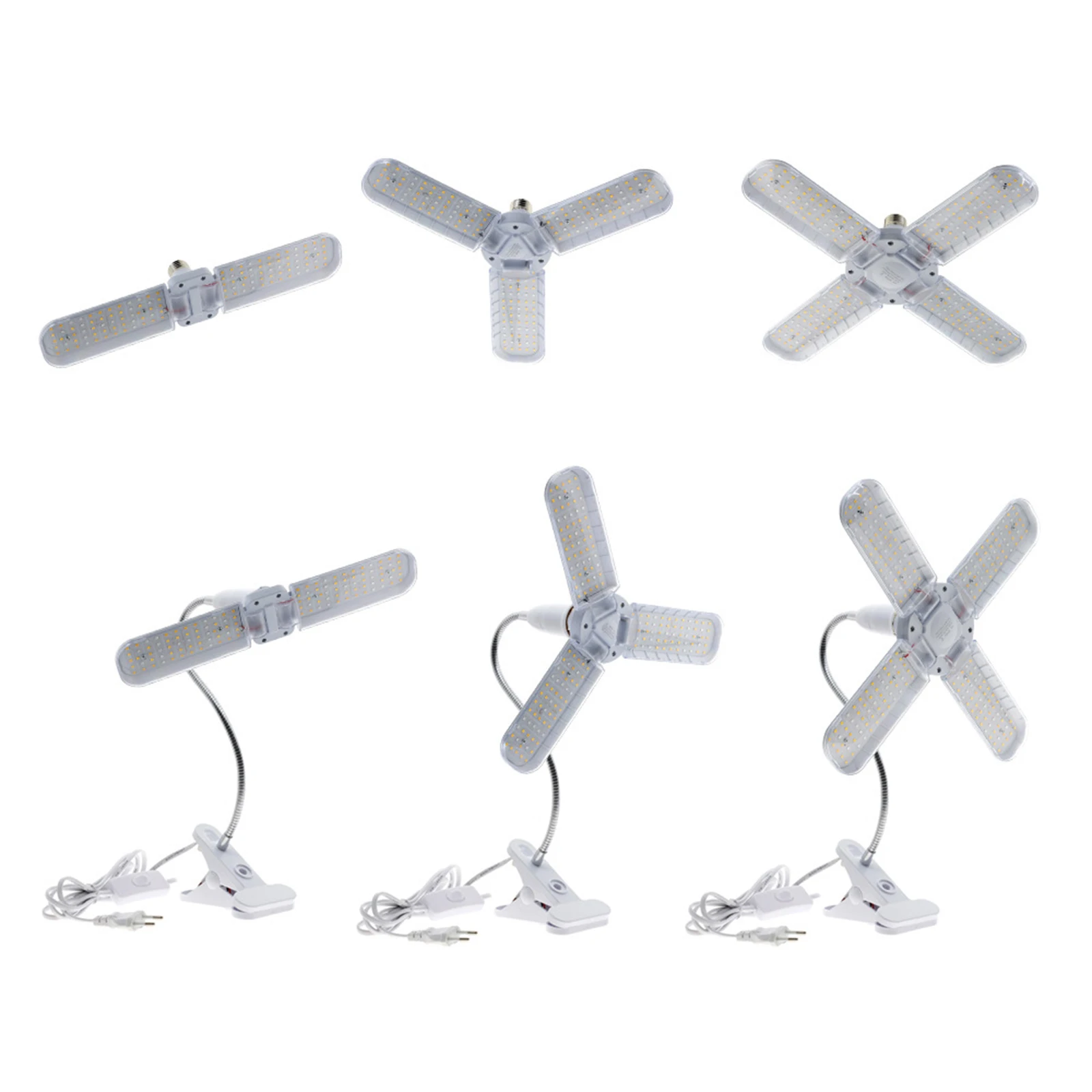 Foldable LED Grow Light Grow Bulb for Indoor Plants Garden Seed Plant Vegetables Growing Lamp Planter Accessories thumbnail 2