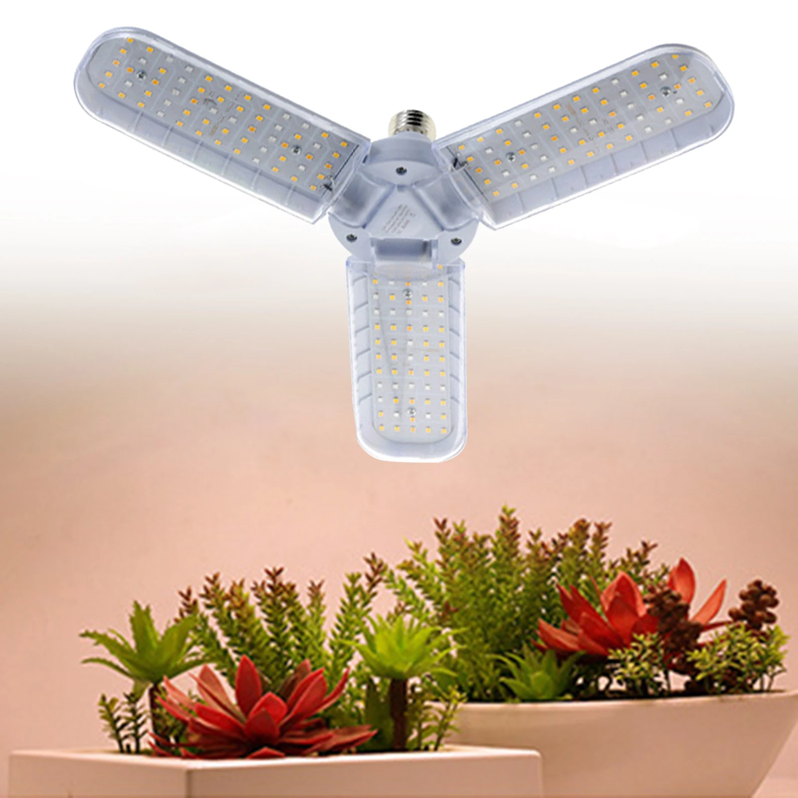 Foldable LED Grow Light Grow Bulb for Indoor Plants Garden Seed Plant Vegetables Growing Lamp Planter Accessories thumbnail 3