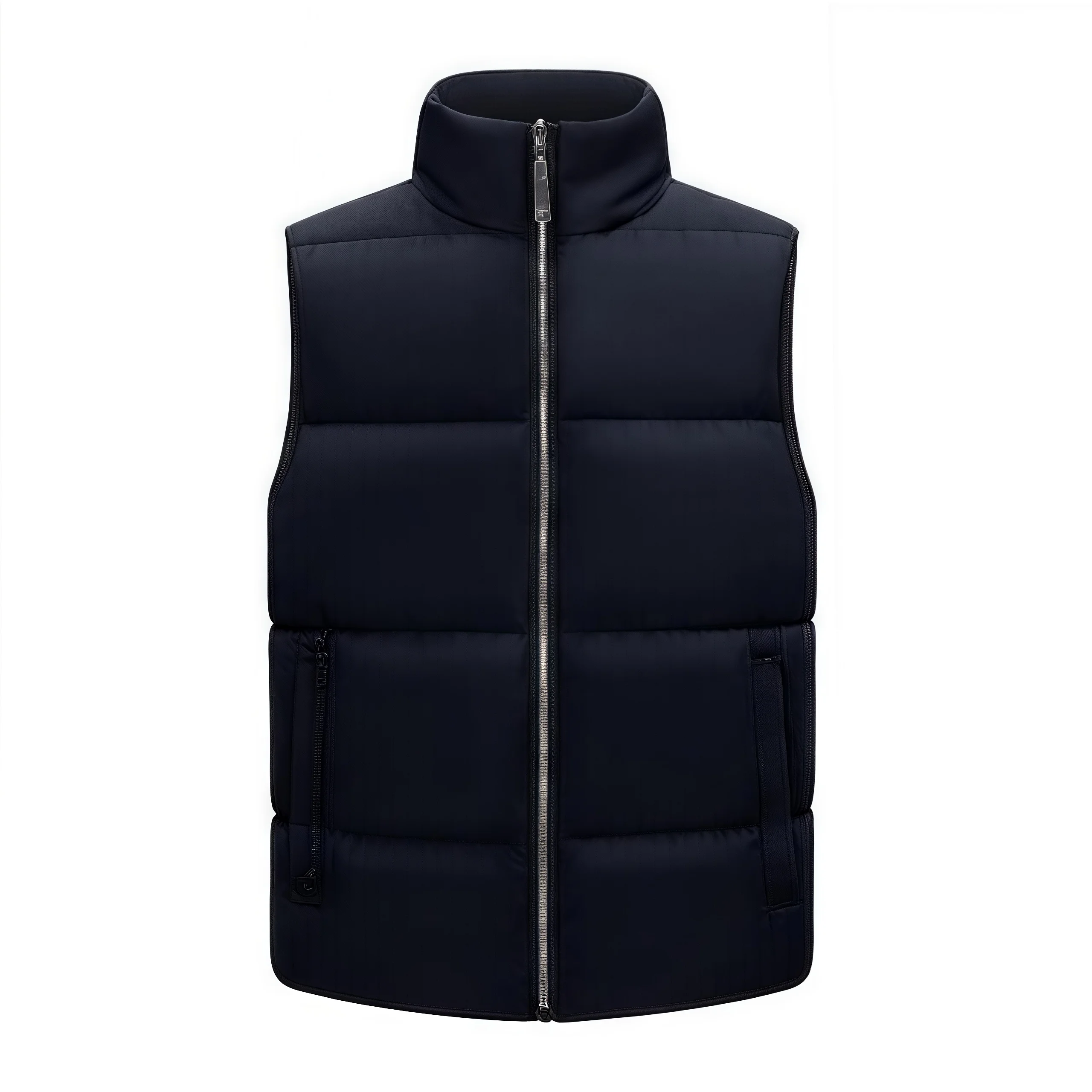 Thickened down vest for warm Autumn and Winter outdoor jackets  couple unisex large-sized vest, fashionable and versatile vest thumbnail 2