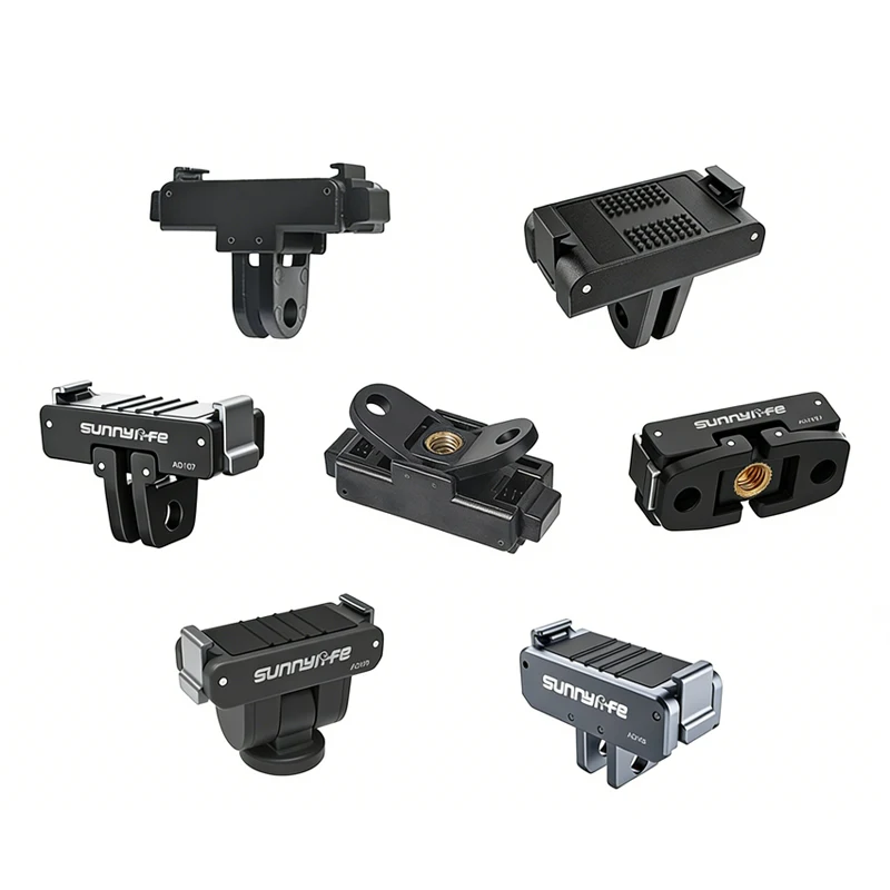 Magnetic Base for DJI Osmo Nano /Action 6 Magnetic Adapter Mount Stand Holder Expansion Selfie Stick Tripod Camera Accessories