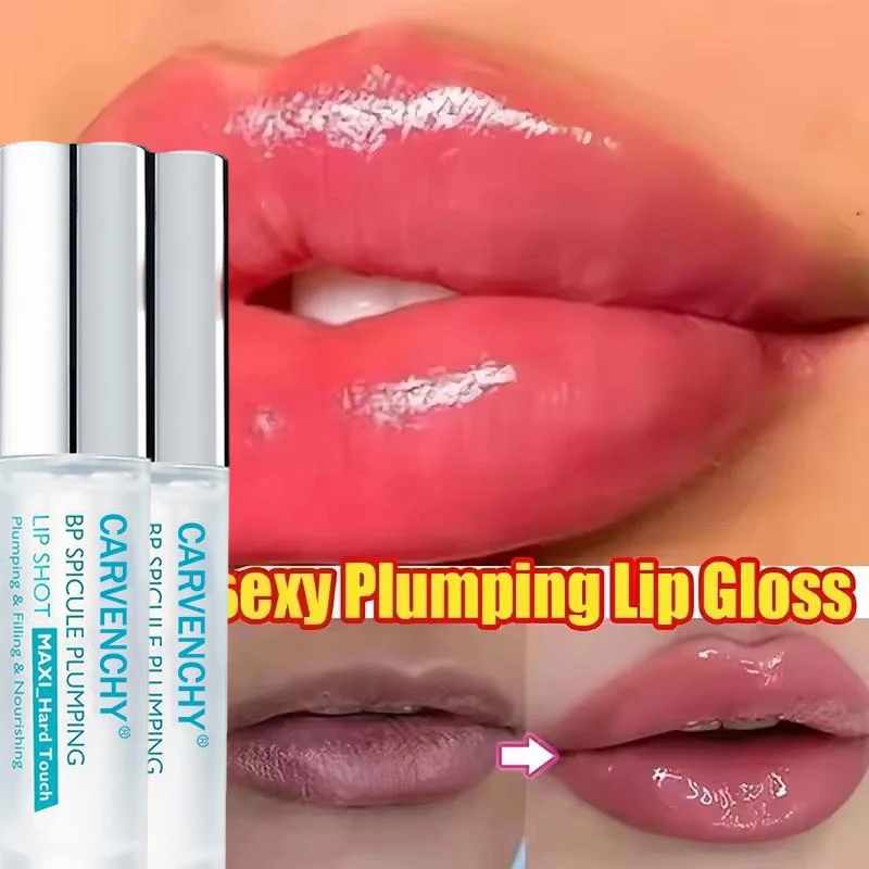 Instant Lip Plump Effect Boost Lip Fullness Improve Elasticity Long-Lasting Moisturizing Sexy Lip Gloss thumbnail 3