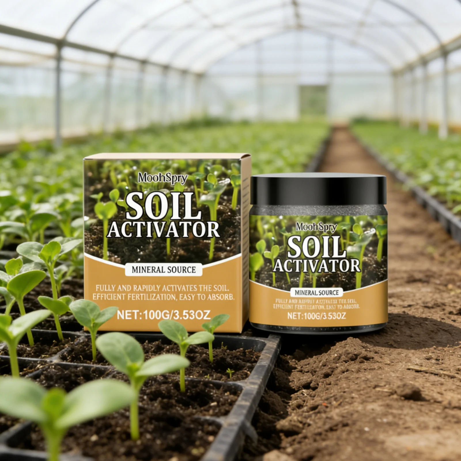 MoonSpry Soil Activator for Plants Efficient Fertilization Promote Root Development Easy Absorb Mineral Source Soil Fertilizer thumbnail 6