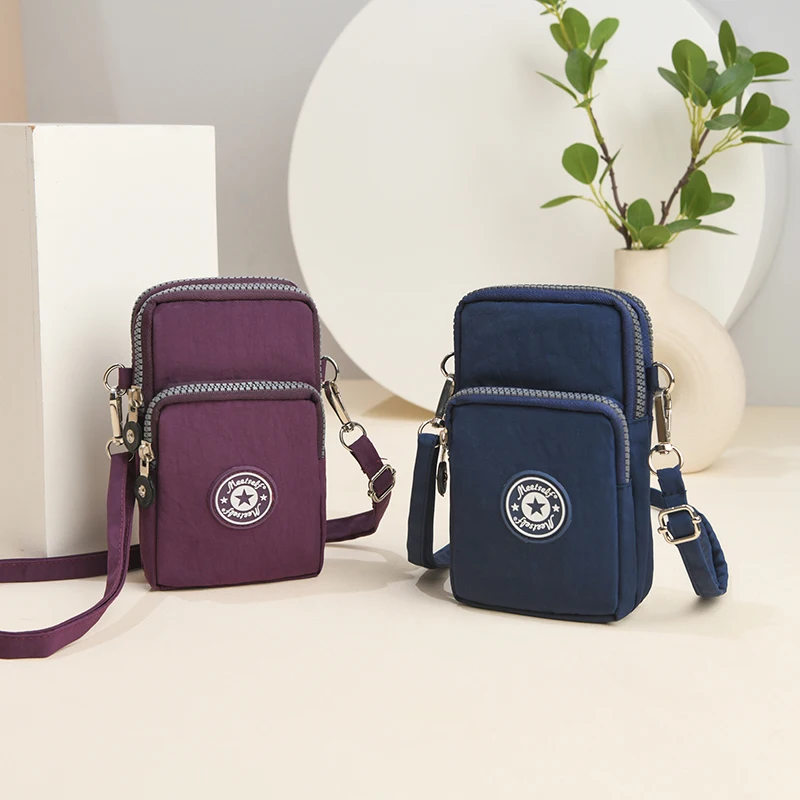 Portable phone bag - stylish new crossbody bag for women - fashionable phone pouch - wristlet wallet thumbnail 5
