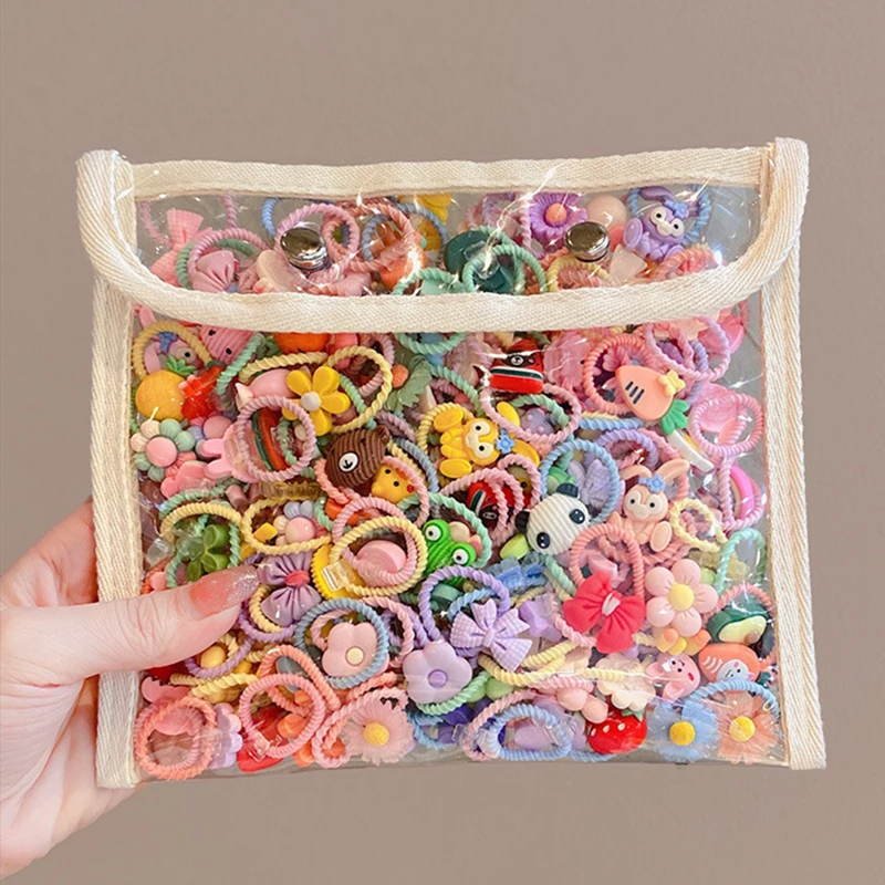 Multiple Mixed Styles Cute Cartoon Hair Band Girls Elastic Hair bands Headwear Kids Hair Accessories Hairwear thumbnail 2