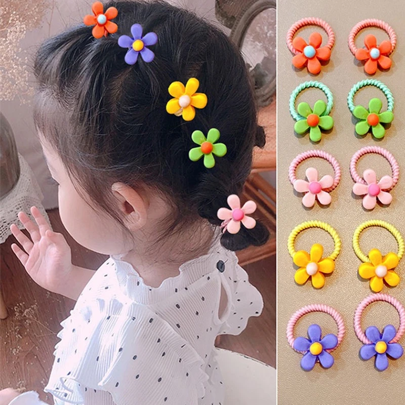 Multiple Mixed Styles Cute Cartoon Hair Band Girls Elastic Hair bands Headwear Kids Hair Accessories Hairwear thumbnail 5