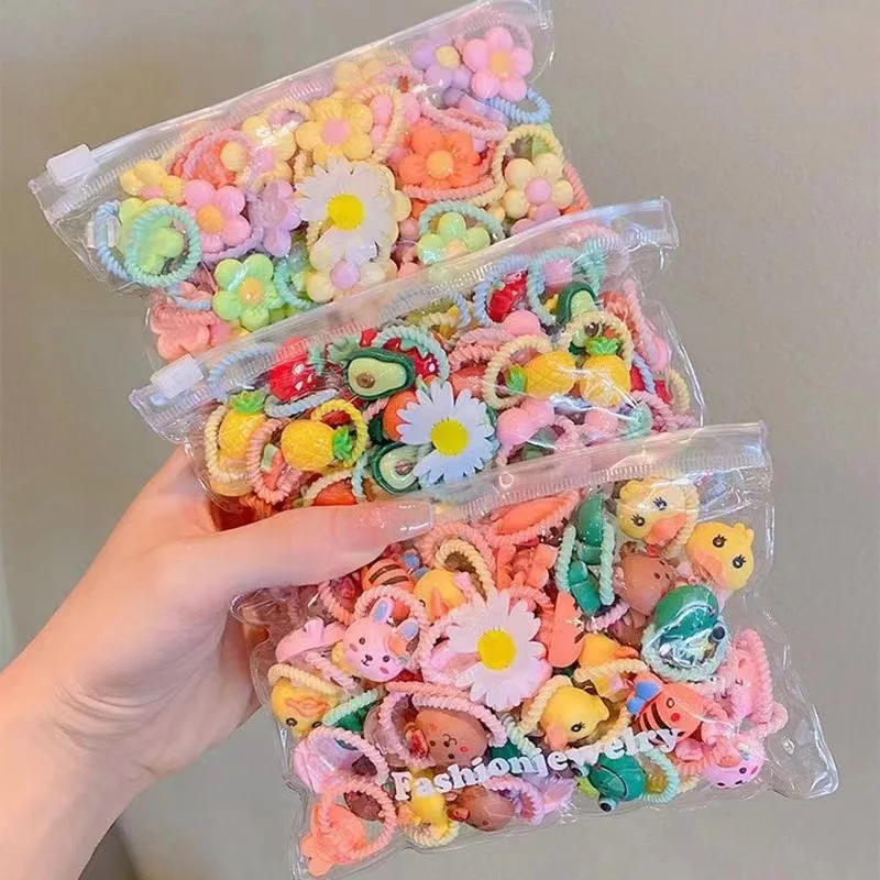Multiple Mixed Styles Cute Cartoon Hair Band Girls Elastic Hair bands Headwear Kids Hair Accessories Hairwear thumbnail 4