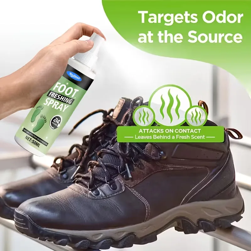 Long-lasting Deodorizing Spray-Suitable for Eliminating Sweat Odor and Shoe Odor,Sock Footwear Care,Providing Lasting Freshness thumbnail 5