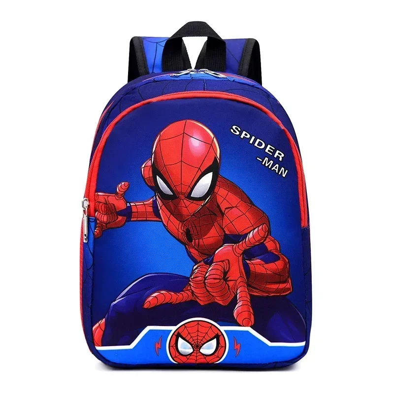 Marvel Bags Spider Man Iron Man Backpack Children Cartoon Captain America Kindergarten School Bag For Boys Schoolbag Gift thumbnail 4