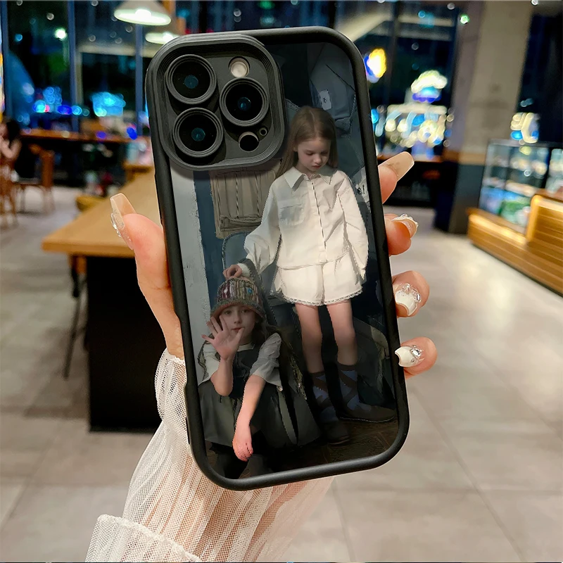 Customize DIY Photo Personalized phone case for iPhone 17 16 15 14 13 12 11 Pro e XS Max XR 7 8 Plus SE 2020 Back Cover thumbnail 5