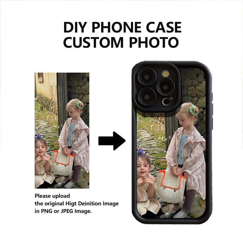 Customize DIY Photo Personalized phone case for iPhone 17 16 15 14 13 12 11 Pro e XS Max XR 7 8 Plus SE 2020 Back Cover thumbnail 2