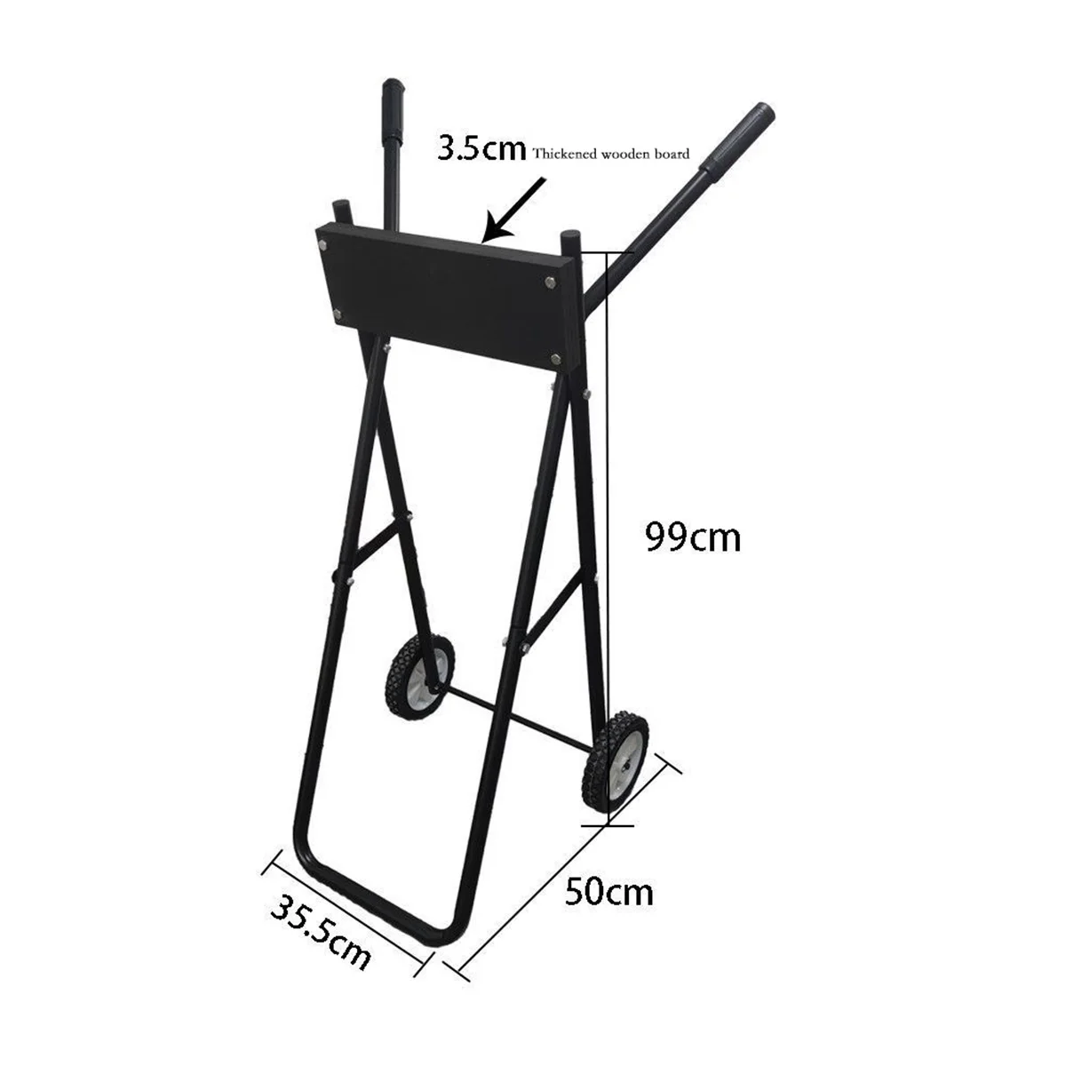 Outboard Motor Cart Boat Engine Stand Carrier Bracket Display Rack thumbnail 4