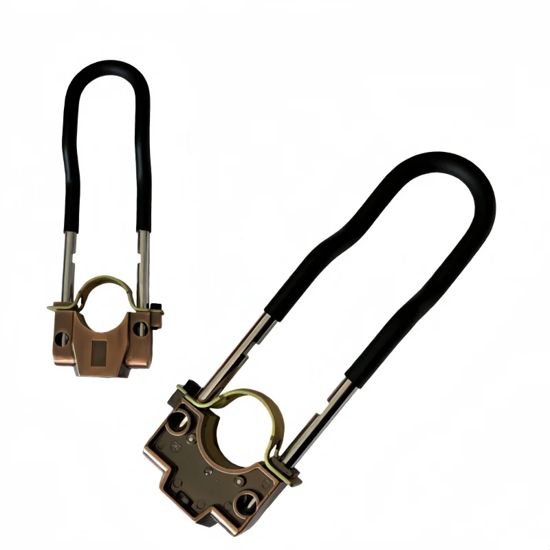 Falante Aluminum Alloy Motorcycle Safety Anti-Theft Front Fork Lock Shock Absorber Fixed Motorcycle Lock for Enhanced Security thumbnail 5