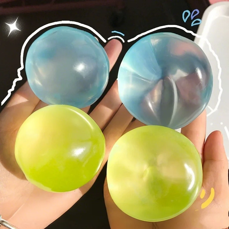 Squishy Plasticity Mochi Squeeze Toys Sensory Fidget Toys Transparent Coconut Oil  Squeeze Toy Stress Relief Sensory Toys Adults thumbnail 6