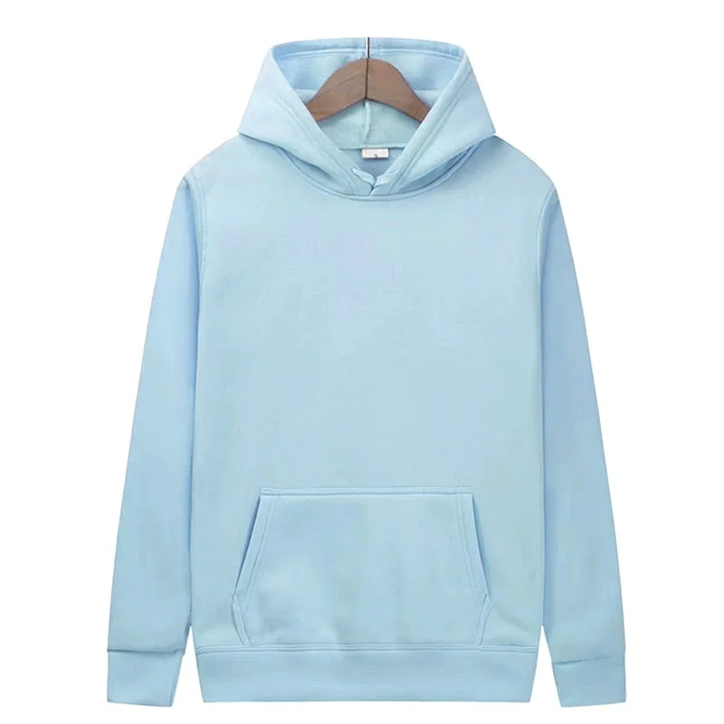 2026 spring autumn large size hooded Sweatshirt Casual Solid Color Streetwear Pullovers Sports  Fashion Hot Sale woman Hoodies thumbnail 4