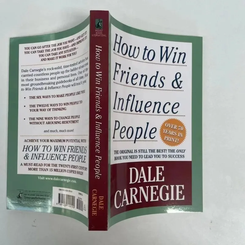 How To Win Friends & Influence People By Dale Carnegie Interpersonal Communication Skill Reading Book for Adult book libros thumbnail 5