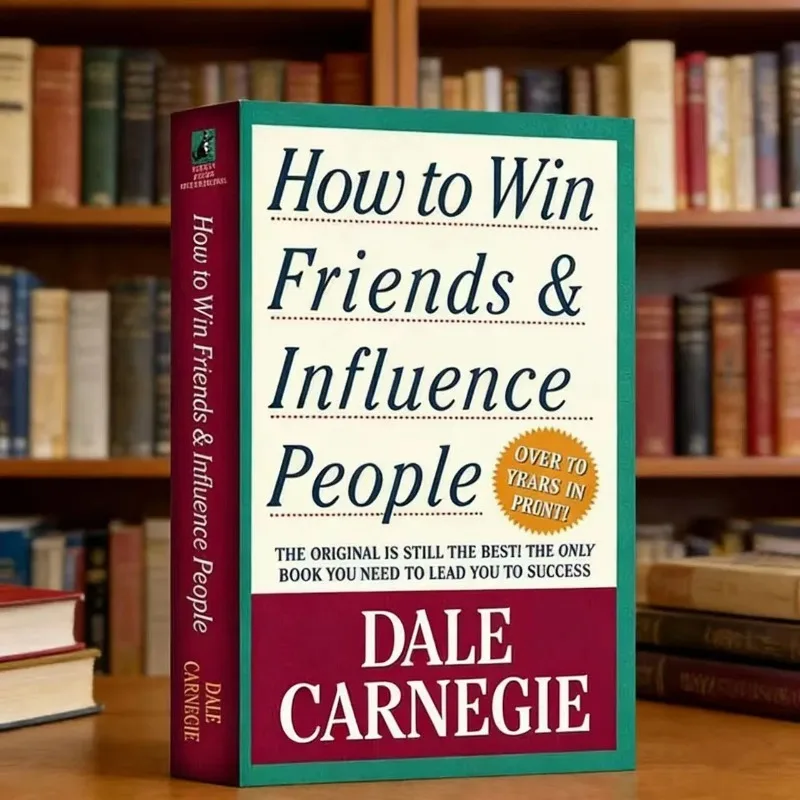 How To Win Friends & Influence People By Dale Carnegie Interpersonal Communication Skill Reading Book for Adult book libros thumbnail 2