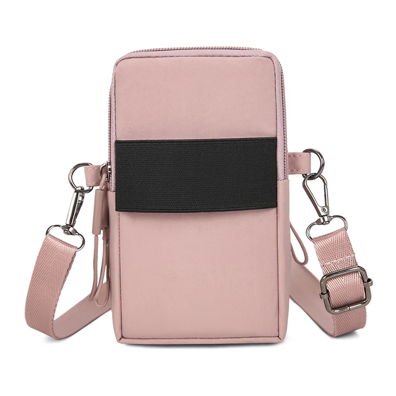 New Women Mobile Phone Bag Nylon Cell Phone Bag Coin Purse Strap Shoulder Bag Small Crossbody Bags for Women Wallet Travel Purse thumbnail 4