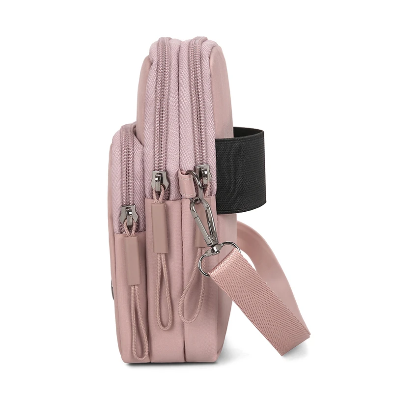 New Women Mobile Phone Bag Nylon Cell Phone Bag Coin Purse Strap Shoulder Bag Small Crossbody Bags for Women Wallet Travel Purse thumbnail 3