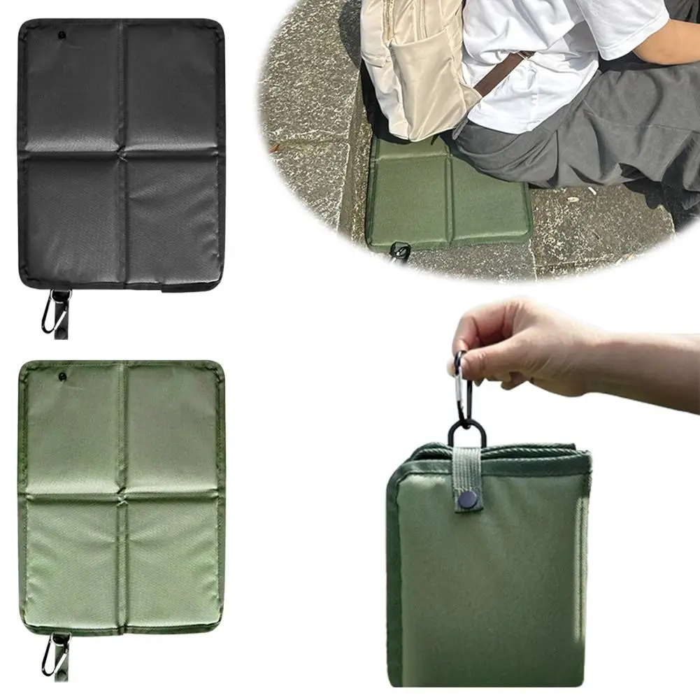 Foldable Seat Cushion Anti Pressure Oxford Cloth Sitting Pad Portable Outdoor Camping Mat Anti-Moisture Chair Cushion