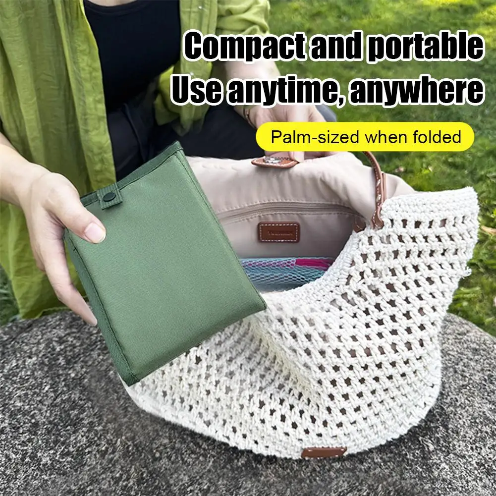 Foldable Seat Cushion Anti Pressure Oxford Cloth Sitting Pad Portable Outdoor Camping Mat Anti-Moisture Chair Cushion thumbnail 6