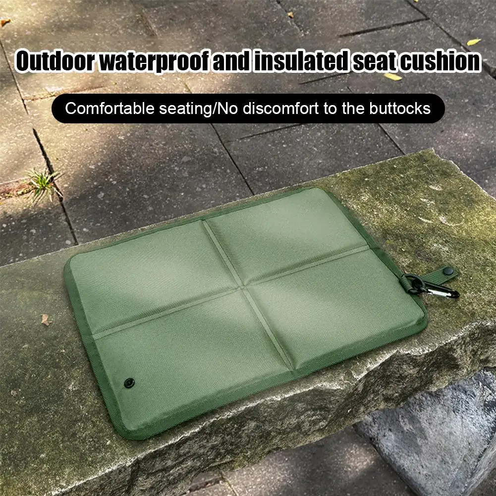 Foldable Seat Cushion Anti Pressure Oxford Cloth Sitting Pad Portable Outdoor Camping Mat Anti-Moisture Chair Cushion thumbnail 3