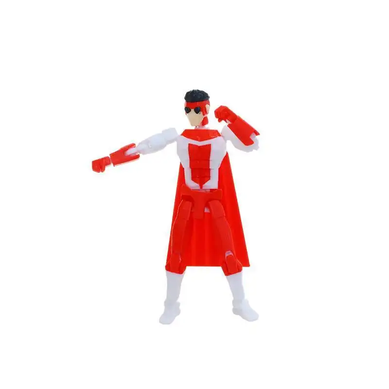 3d Printed Blue-Masked Invincible T13 Dummy13 Multi-Jointed Movable 3d Printed Shapeshift Toys Action Figure Custom Toy thumbnail 5