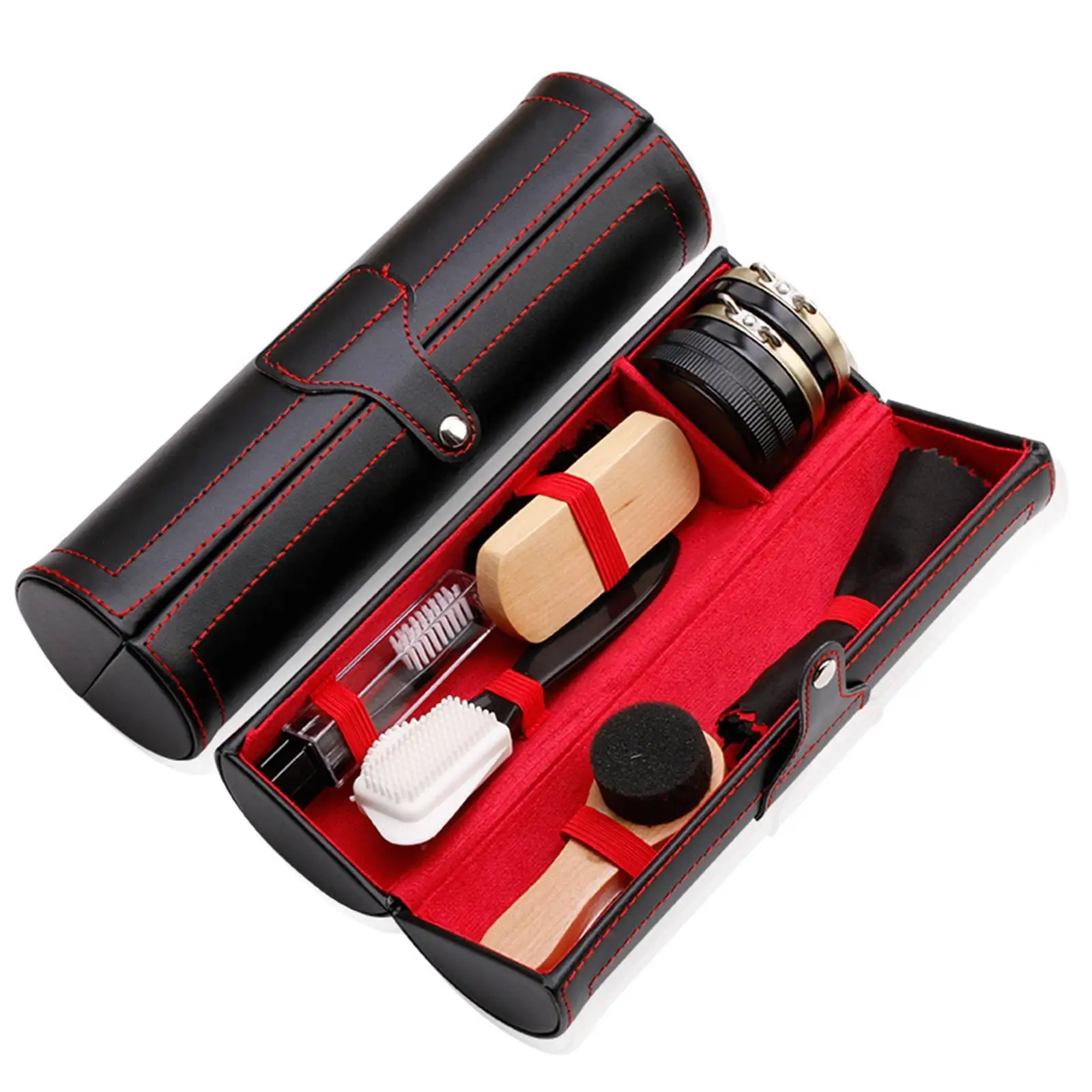 Shoe Care Kit for Leather Shoes, Sneakers & Boots Shoe Polishing Tool for Men Shoe Cleaner Shoe Polish Kit Shoe Cleaning Kit thumbnail 3