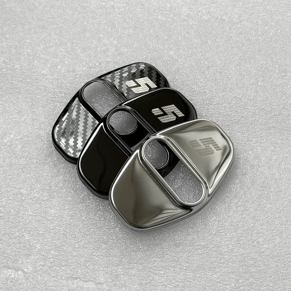 Metal Interior Door Buckle Trim Cover Stickers For Renault 5 E-Tech  Accessories Car Parts thumbnail 3