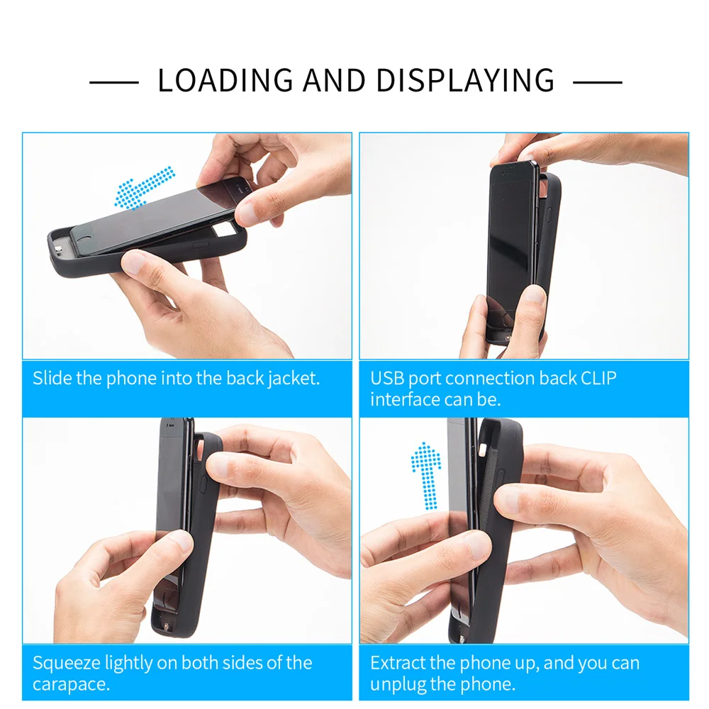 Xilecaly Smart Battery Charger Case For iphone 17 Pro Max Battery Pack Power Bank External Charging Cover For iphone Air 17Air thumbnail 2