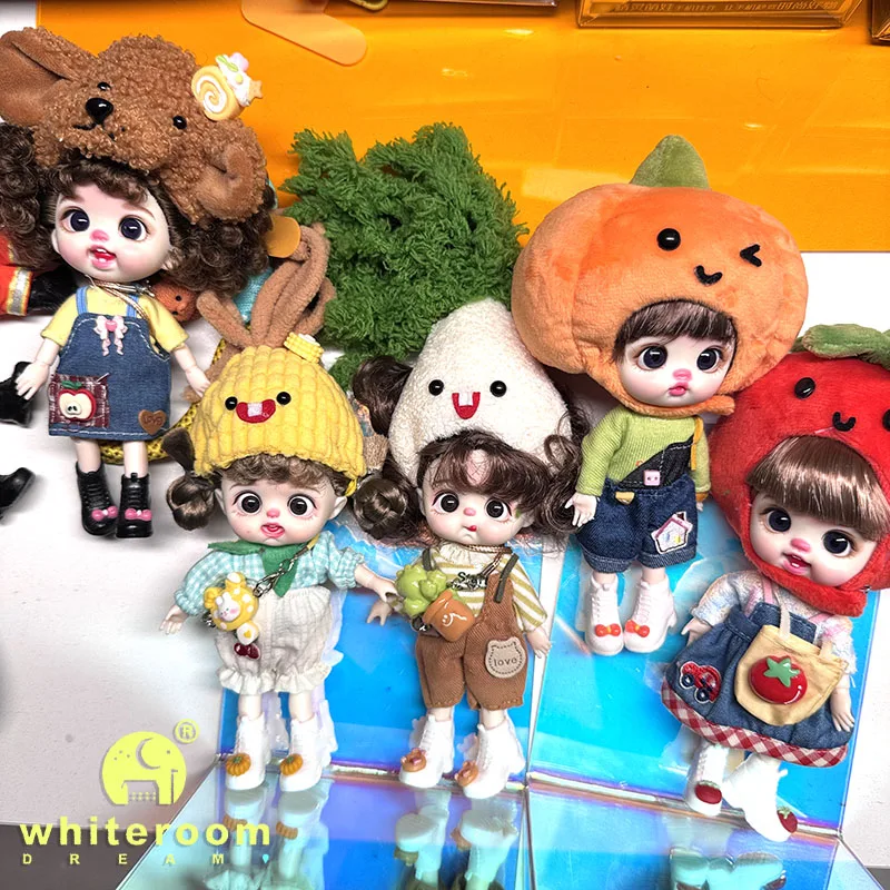 Trendy Toy Doll 112 Lion Dance Doll Chinese Style Girl Doll Clothes Set for Chinese New Year  Spring Festival Gift Festival BJD thumbnail 3