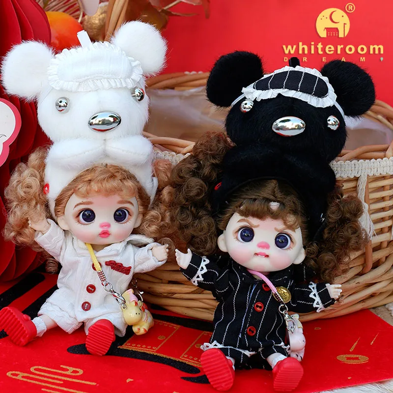 Trendy Toy Doll 112 Lion Dance Doll Chinese Style Girl Doll Clothes Set for Chinese New Year  Spring Festival Gift Festival BJD thumbnail 4