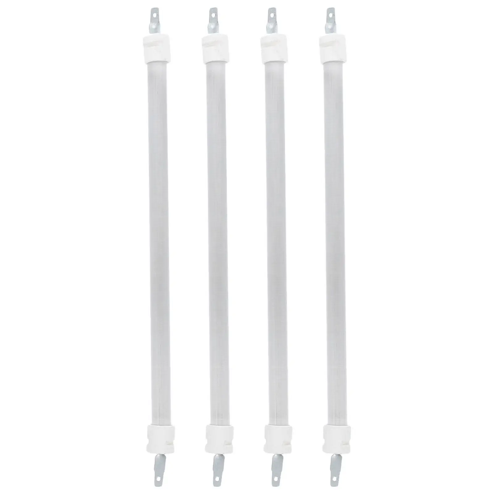 4PCS Patio Heater Glass Tube Quartz Heating Replacement stove replacement coils for Outdoor Heater Infrared Heating Systems