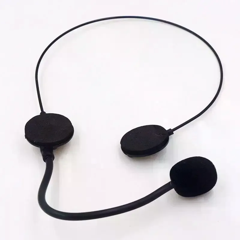 1Pcs Singer Headphones Props Concert Play Birthday Halloween Party Supplies Fake Microphone Headset Rockstar Costume Accessories thumbnail 2