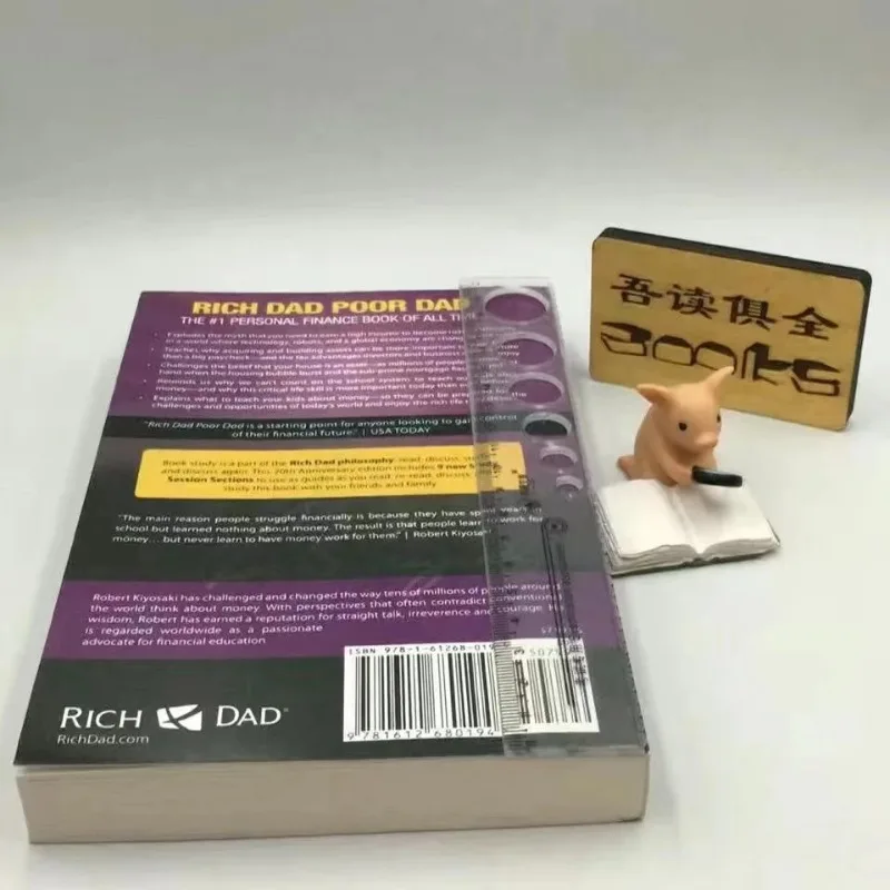 RICH DAD POOR DAD Robert Toru Kiyosaki Personal Finance Children Books Financial Intelligence Enlightenment Education book thumbnail 4