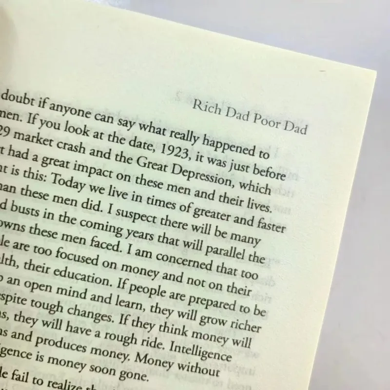 RICH DAD POOR DAD Robert Toru Kiyosaki Personal Finance Children Books Financial Intelligence Enlightenment Education book thumbnail 5
