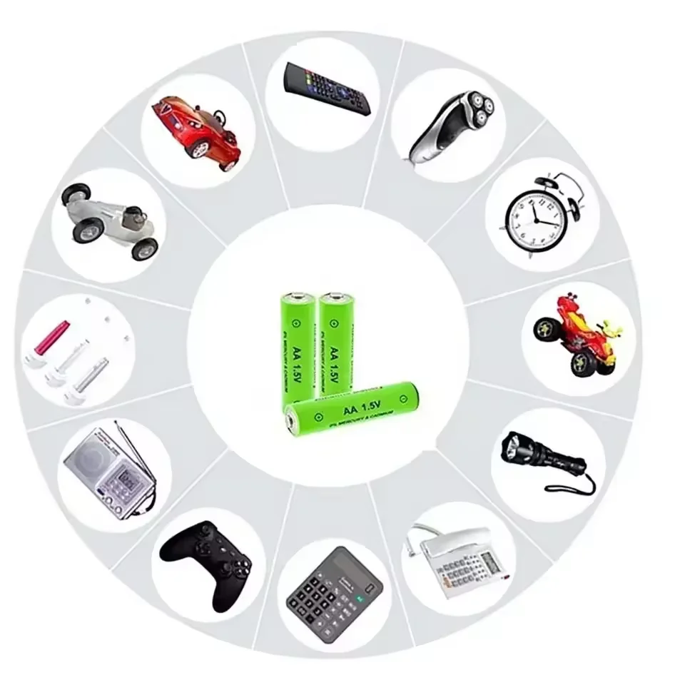 High Capacity 1.5V AA 3000mAh Rechargeable Battery Long Lasting for Toys Cameras Remotes Flashlights Mice thumbnail 5
