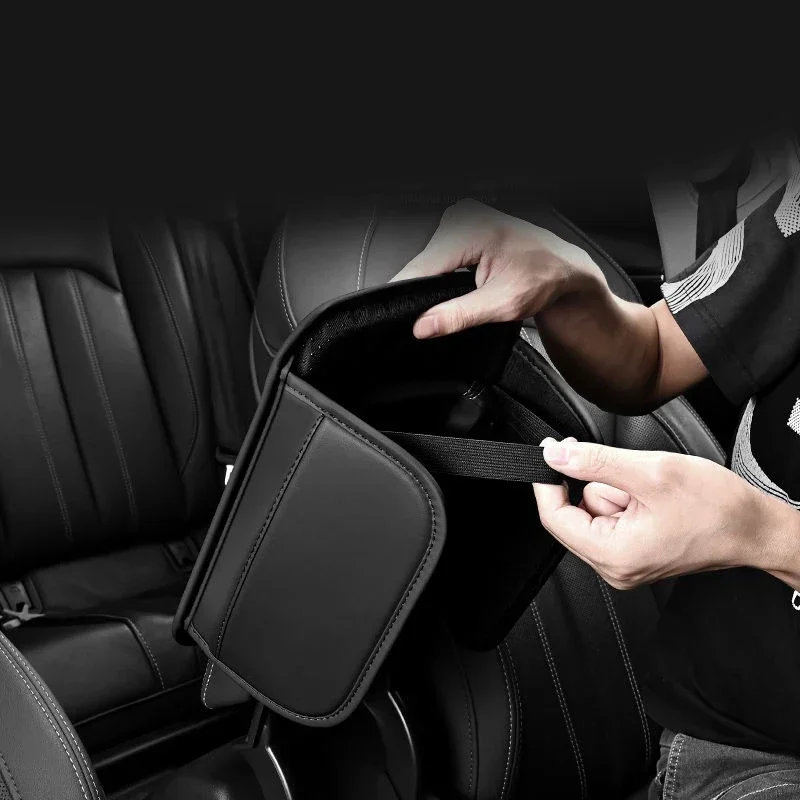 Car Armrest Box Pad Leather Auto Armrest Mat Car Accessories For BMW E63 E70 E88 E90 E92 E93 E39 E46 E60 X3 X4 X5 X6 thumbnail 5
