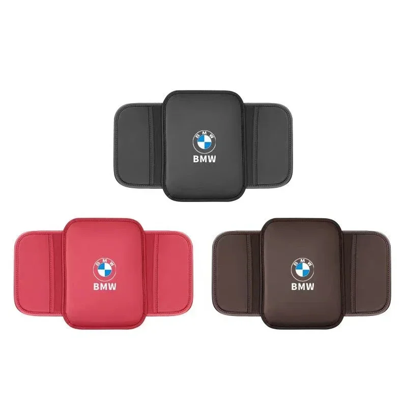 Car Armrest Box Pad Leather Auto Armrest Mat Car Accessories For BMW E63 E70 E88 E90 E92 E93 E39 E46 E60 X3 X4 X5 X6 thumbnail 3