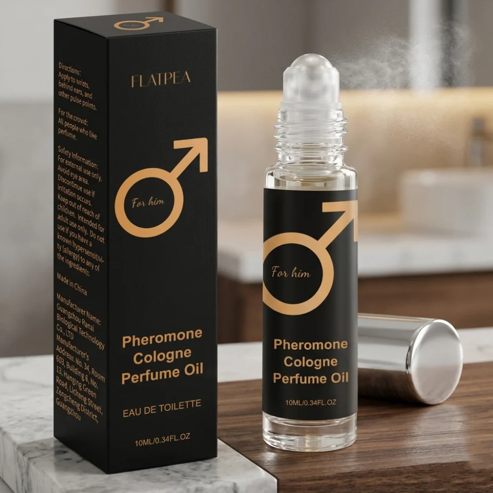 Men's Roll-on Pheromone Fragrance Long Lasting Perfume Dating Fragrant Perfumes Cologne Fragrance Suitable for Dating and Daily