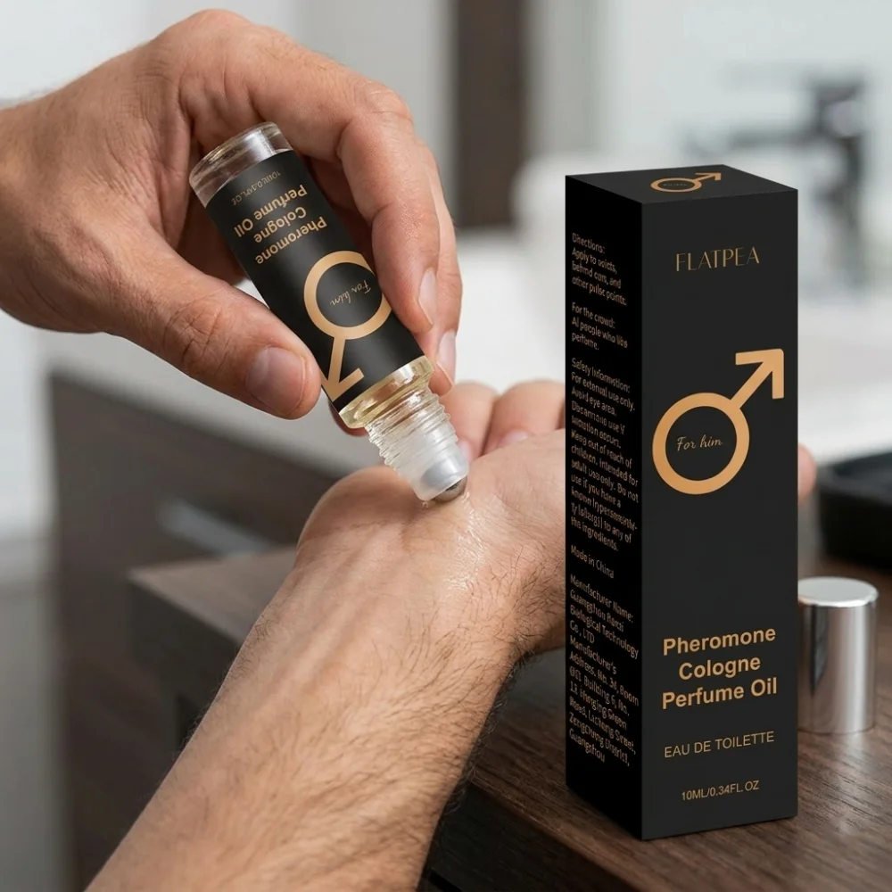 Men's Roll-on Pheromone Fragrance Long Lasting Perfume Dating Fragrant Perfumes Cologne Fragrance Suitable for Dating and Daily thumbnail 2