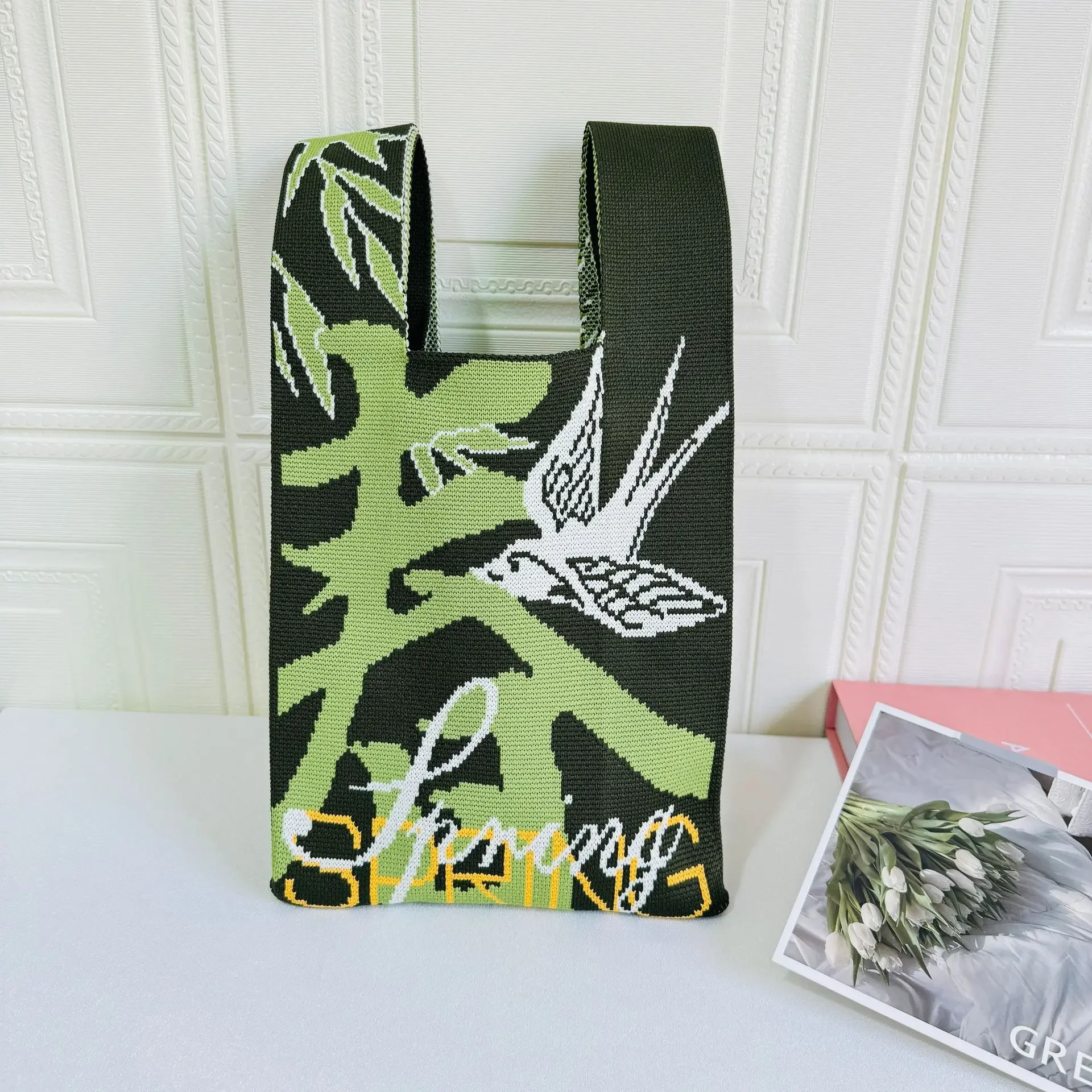 Cute Swallow Design Large Capacity Women's Handbag Fashionable Outgoing Bag Stylish Wristlet Bag Korean Style New Hot Sale Of Th thumbnail 2