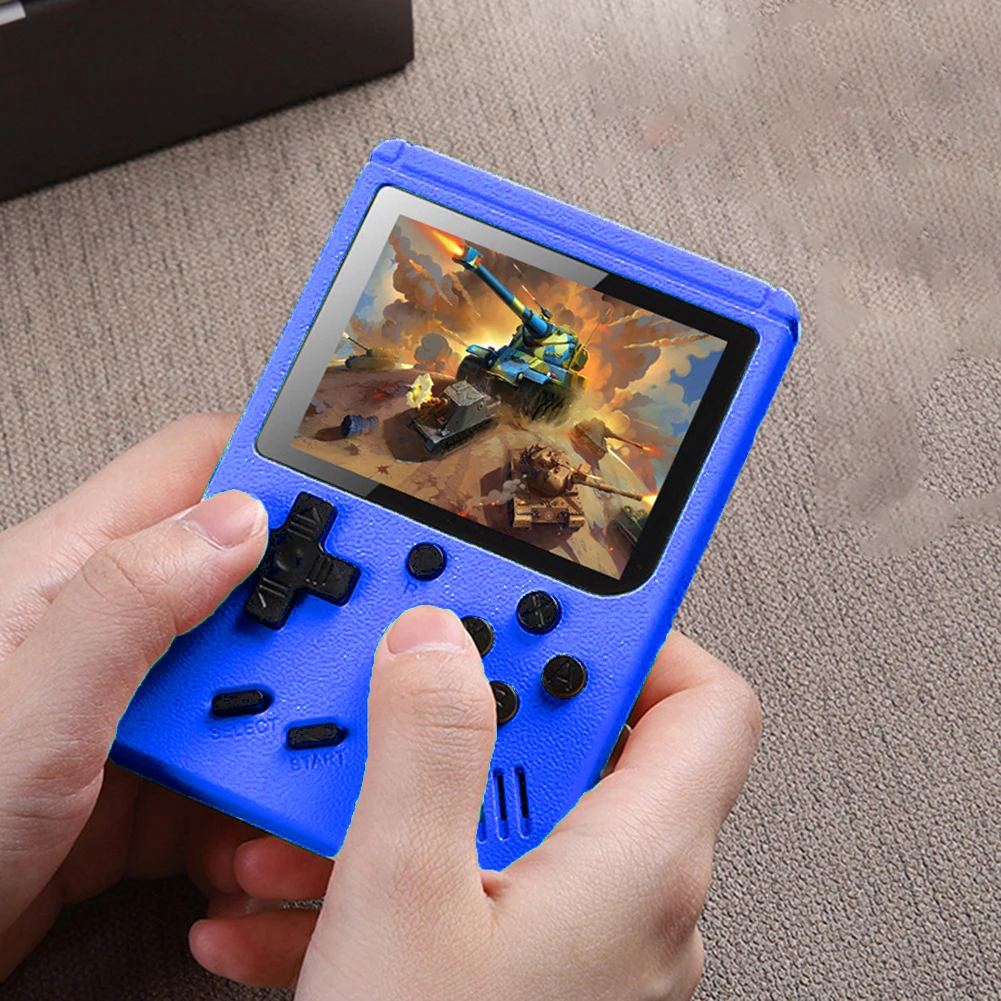 3 Inch Screen Classic Game Player with AV Cable 400/500/800 Games Retro Handheld Games Console Best Birthday Gift for Girls Boys thumbnail 4