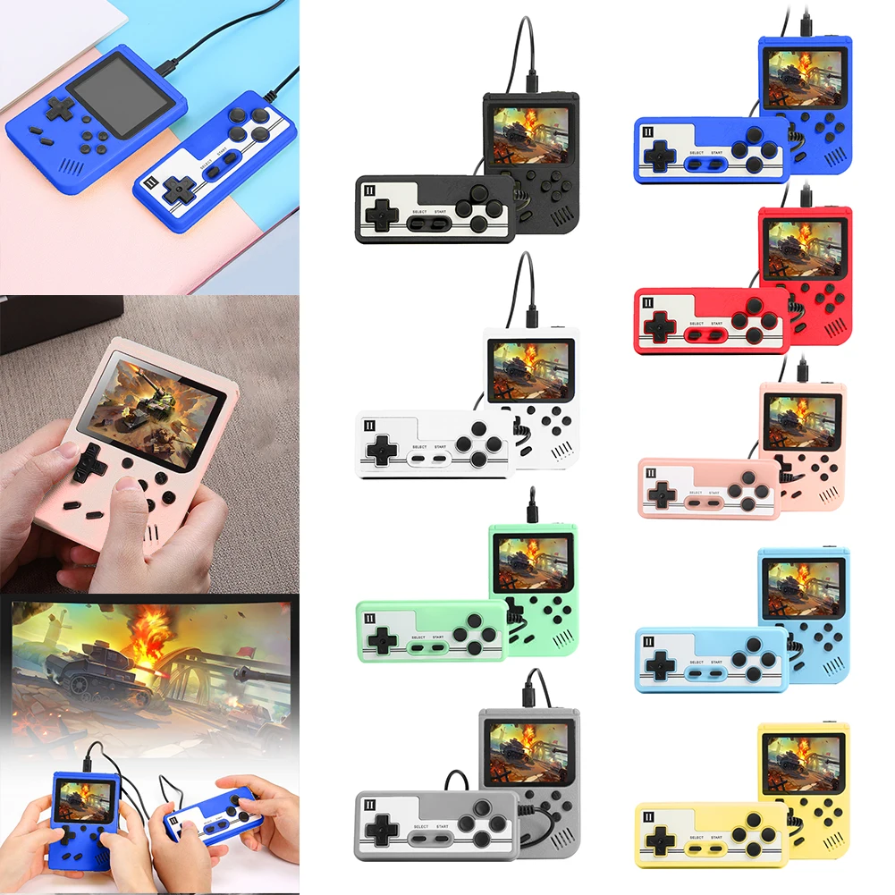 3 Inch Screen Classic Game Player with AV Cable 400/500/800 Games Retro Handheld Games Console Best Birthday Gift for Girls Boys thumbnail 3