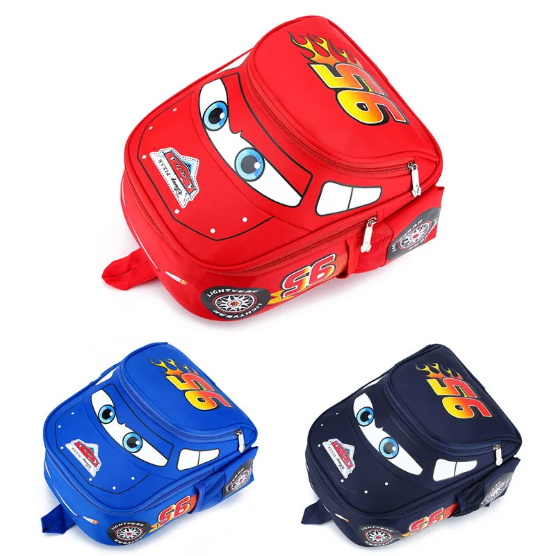 Cars Lightning Mcqueen Backpacks Kids Small Backpack Kindergarten School Bag Car Design Children'S Daypack For Boys Girls Bag thumbnail 4