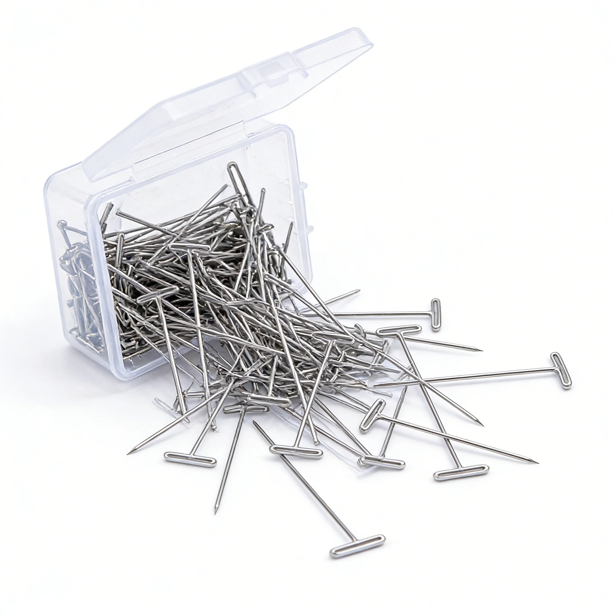 Wig T Pins For Mannequin Head Wig Fixing Holding Blocking Pins Hair Extensions Styling Tools Salon Hairdressing Accessories