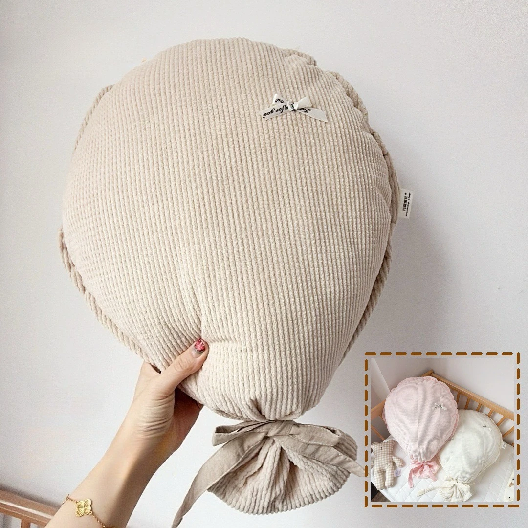 Custom Baby Name Birthday Balloon Wall Hanging Decorations Baby Bedding Pillows Cushions Newborn Photography Props Accessories thumbnail 3
