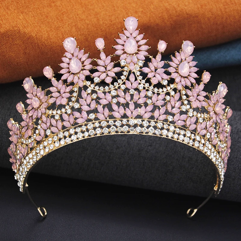 Rhinestone Princess Tiara Women Pageant Prom Queen Crown Bridal Wedding Headpiece Jewelry thumbnail 2